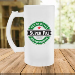Página Inicial caneca de chopp jateada super pai