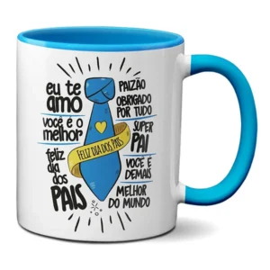 Página Inicial caneca feliz dia dos pais super pai amo presente criativo